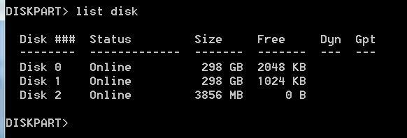 Create windows 7 usb boot disk