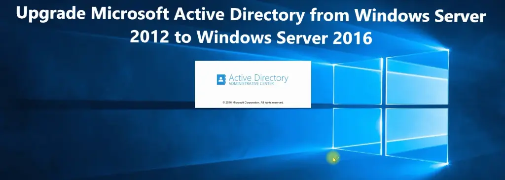 Upgrade Active Directory 2012 to 2022