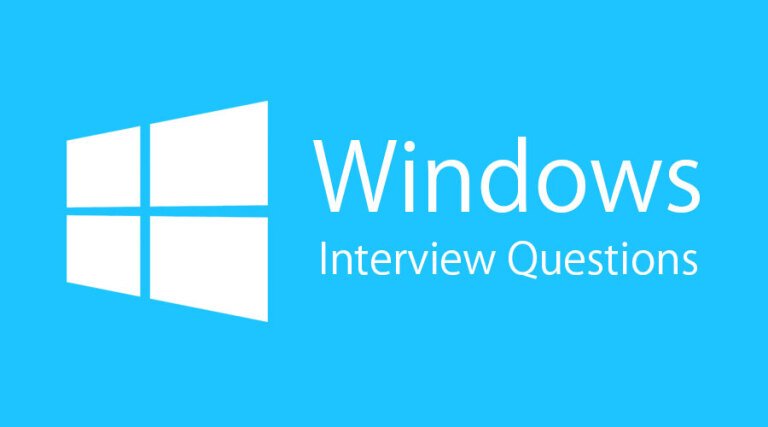 Windows Cluster Interview Questions and Answers