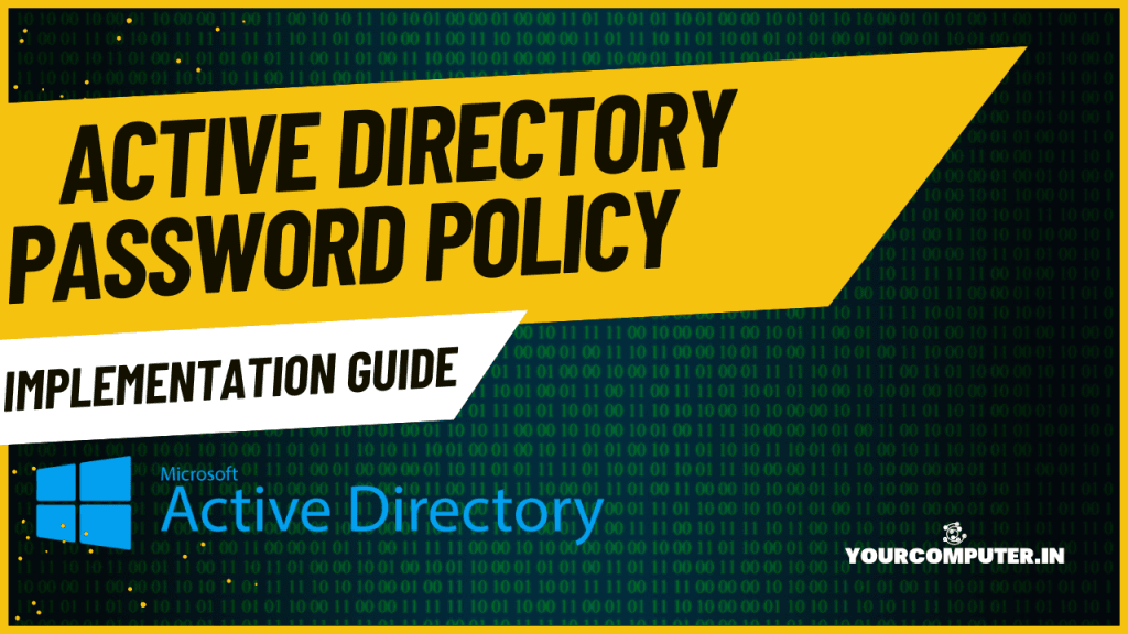 active directory password policy